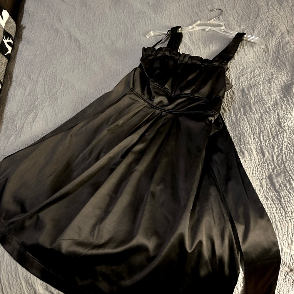 Black flowy dress